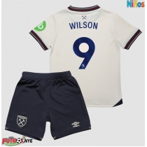 Camiseta West Ham United Callum Wilson #9 Visitante Equipación para niños 2025-26 manga corta (+ pantalones cortos)